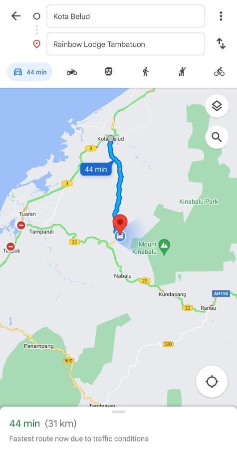 Rainbow Lodge Tambatuon Kota Belud Экстерьер фото